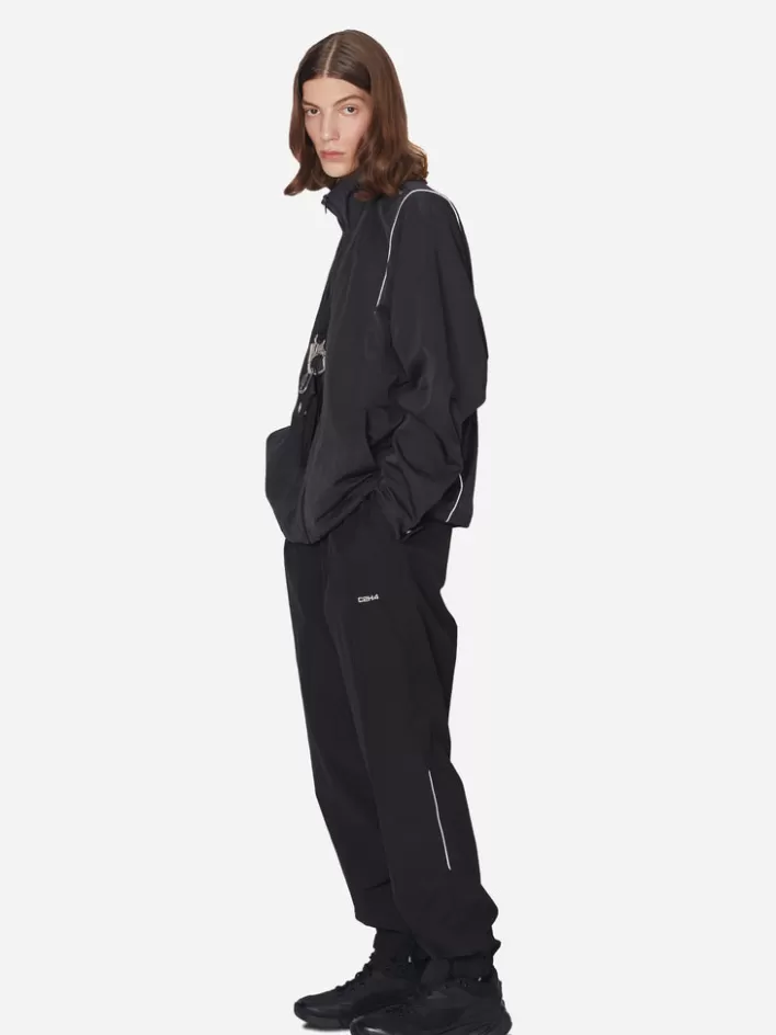 001__mtro_piped_3m_reflective_track_jacket_4.webp Best C2H4 001 - Mtro Piped 3M Reflective Track Jacket Black