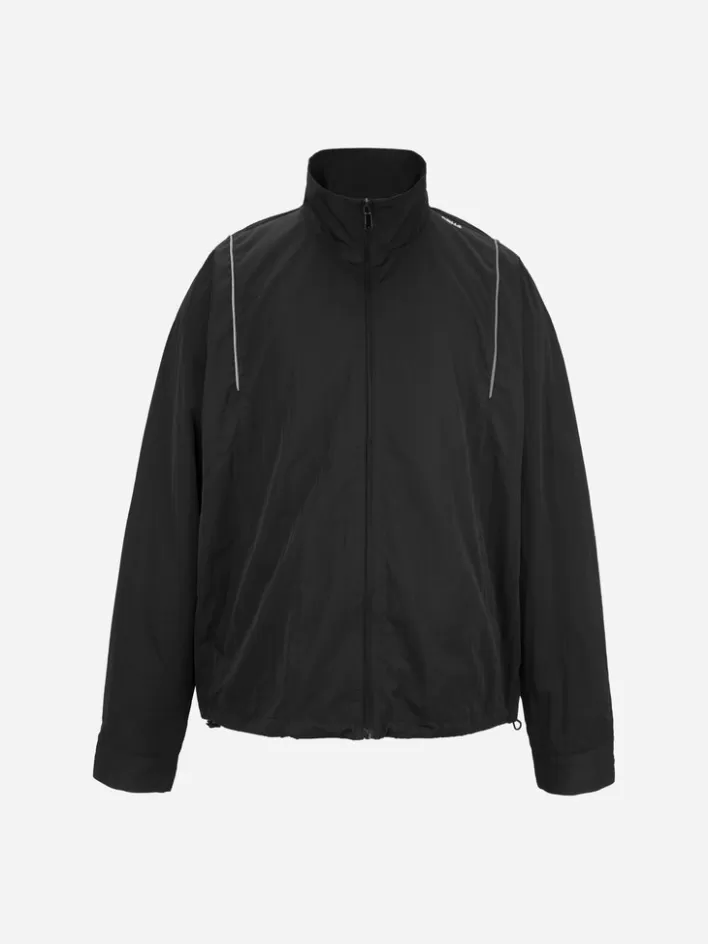 001__mtro_piped_3m_reflective_track_jacket_6.webp Best C2H4 001 - Mtro Piped 3M Reflective Track Jacket Black