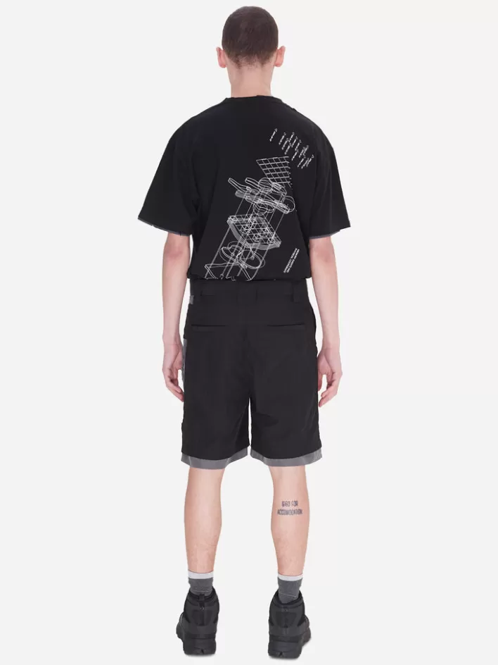 001x__crooked_double_layered_tactical_shorts_5.webp Best Sale C2H4 001-X - Crooked Double Layered Tactical Shorts Black