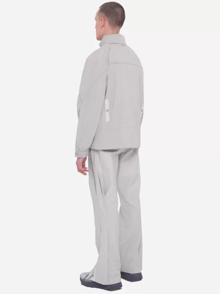 001x__panelled_intervein_stitch_convertible_track_jacket_6.webp Cheap C2H4 001-X - Panelled Intervein Stitch Convertible Track Jacket Lark Khaki