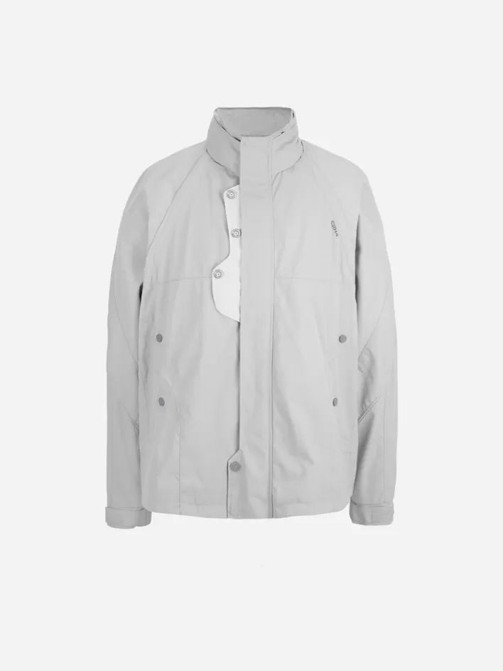 001x__panelled_intervein_stitch_convertible_track_jacket_7.webp Cheap C2H4 001-X - Panelled Intervein Stitch Convertible Track Jacket Lark Khaki