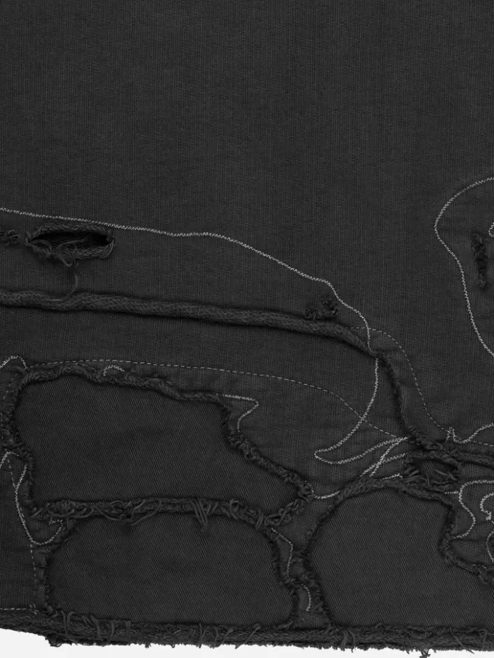 001x__ruin_distressed_zipup_crewneck_9.webp Cheap C2H4 001-X - Ruin Distressed Zip-Up Crewneck Charcoal Gray