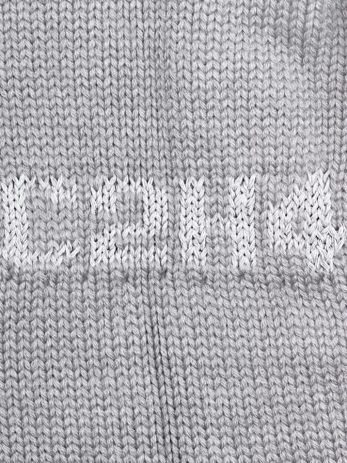 002__arc_sculpture_knit_sweater_7.webp Flash Sale C2H4 002 - Arc Sculpture Knit Sweater Snowflake Gray