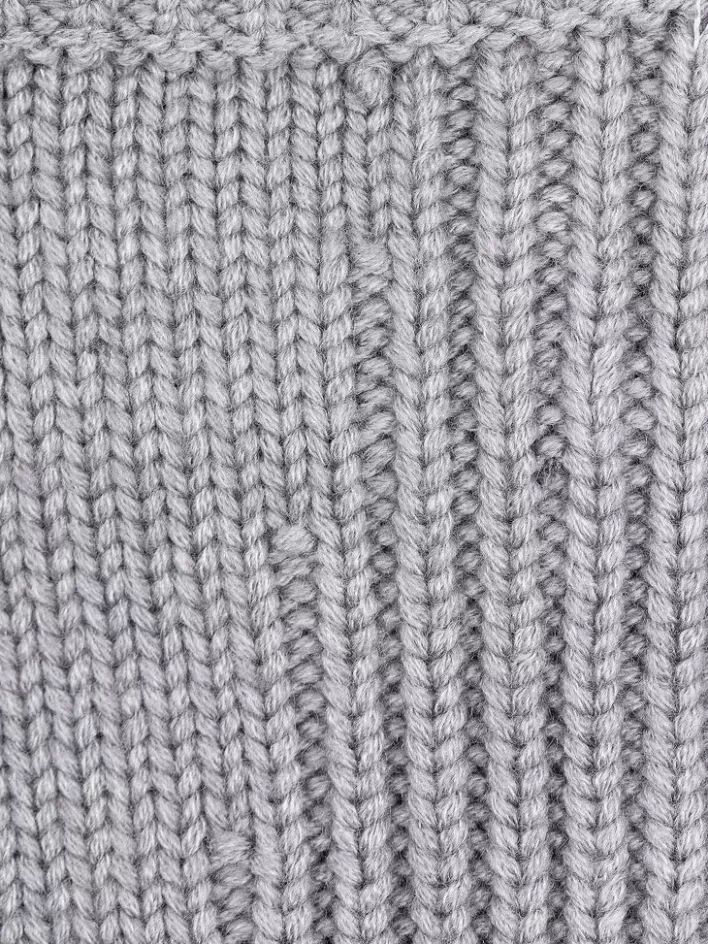 002__arc_sculpture_knit_sweater_8.webp Flash Sale C2H4 002 - Arc Sculpture Knit Sweater Snowflake Gray