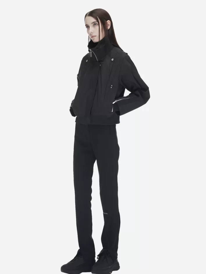 002__intervein_panelled_double_collar_jacket_4.webp Best C2H4 002 - Intervein Panelled Double Collar Jacket Black