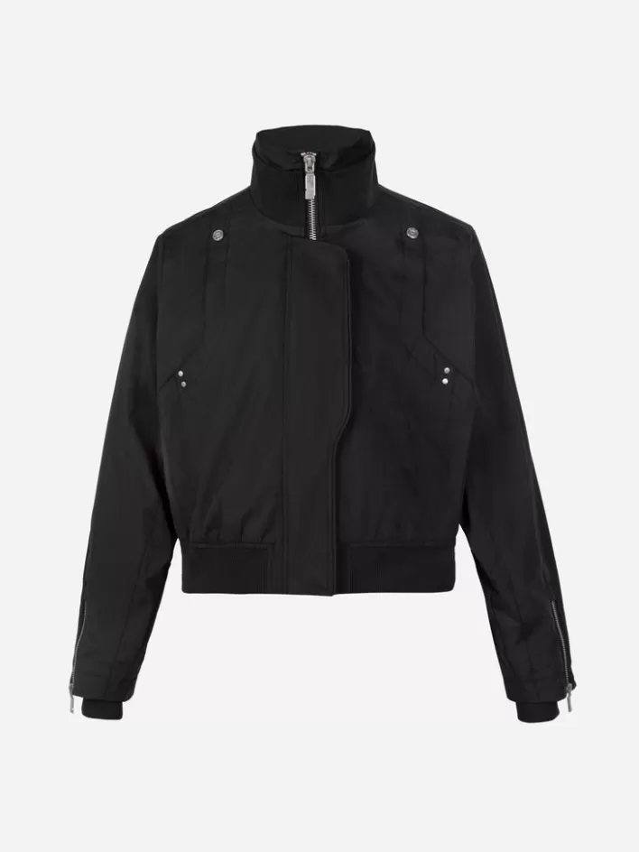 002__intervein_panelled_double_collar_jacket_6.webp Best C2H4 002 - Intervein Panelled Double Collar Jacket Black