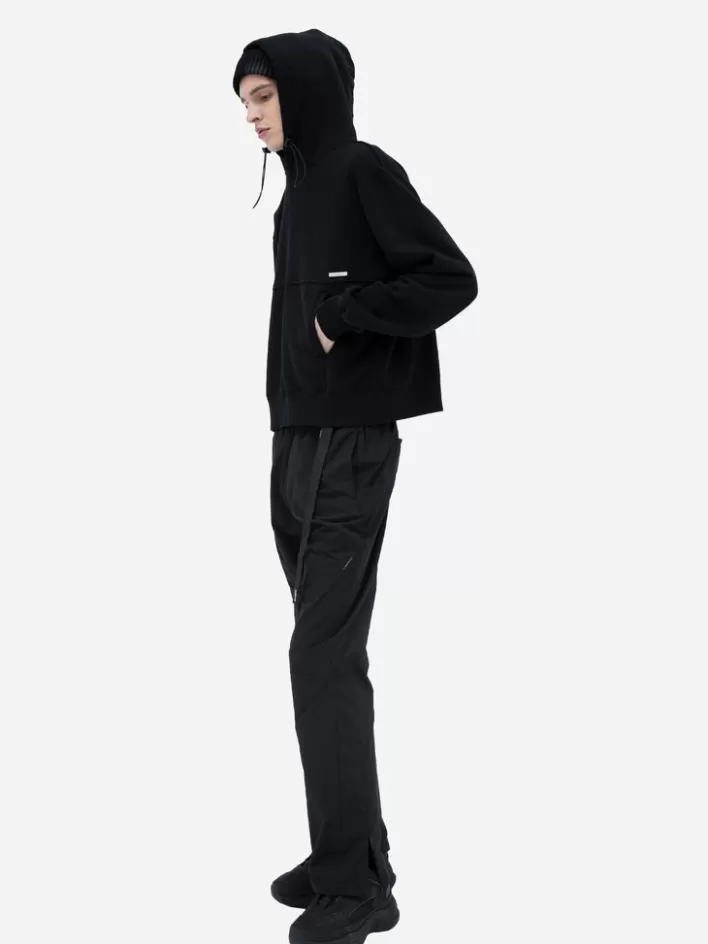 Hot C2H4 002 - Metal Tag Hoodie Black