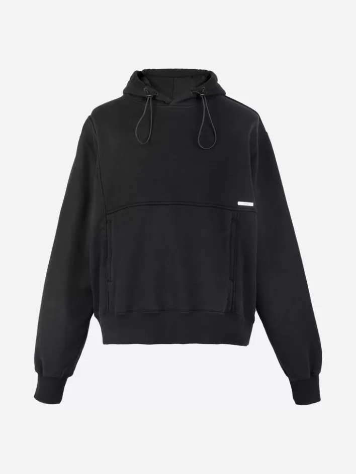 Hot C2H4 002 - Metal Tag Hoodie Black
