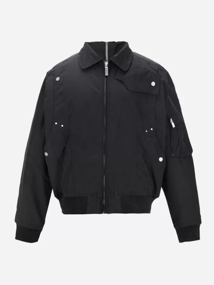 002__quilted_intervein_bomber_jacket_6.webp Cheap C2H4 002 - Quilted Intervein Bomber Jacket Solemn Black