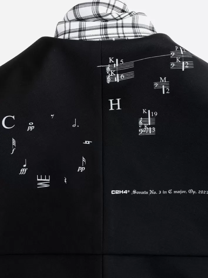 003__alternate_scarf_variant_tailored_sleeveless_jacket_10.webp Hot C2H4 003 - Alternate Scarf Variant Tailored Sleeveless Jacket Black