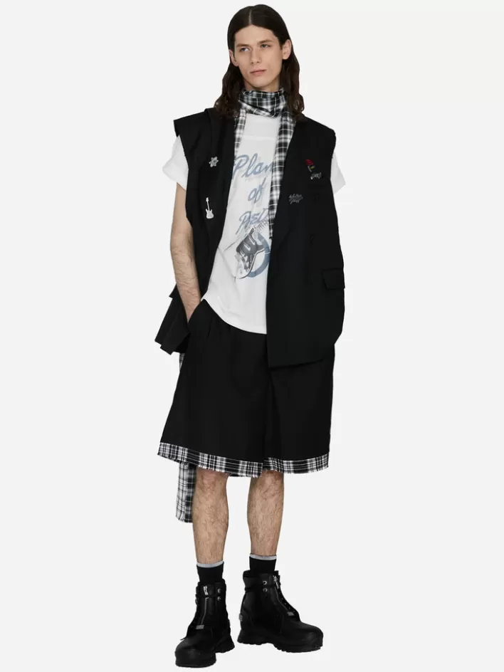 003__alternate_scarf_variant_tailored_sleeveless_jacket_2.webp Hot C2H4 003 - Alternate Scarf Variant Tailored Sleeveless Jacket Black