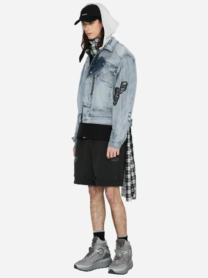 003__asymmetrical_layered_denim_jacket_3.webp Best C2H4 003 - Asymmetrical Layered Denim Jacket Faded Navy