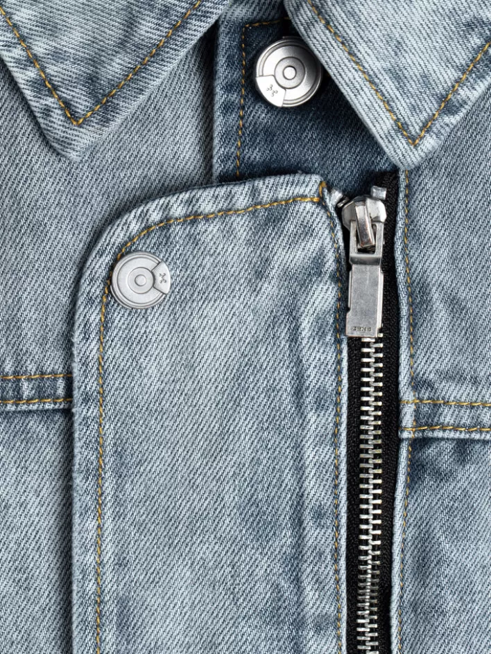 003__asymmetrical_layered_denim_jacket_6.webp Best C2H4 003 - Asymmetrical Layered Denim Jacket Faded Navy