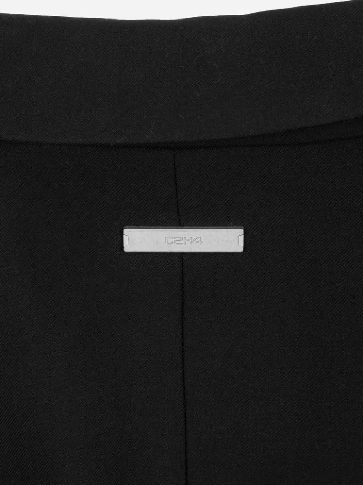 004__intervein_panelled_windbreaker_6.webp Store C2H4 004 - Intervein Panelled Windbreaker Black