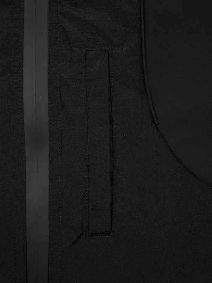 004__intervein_panelled_windbreaker_7.webp Store C2H4 004 - Intervein Panelled Windbreaker Black