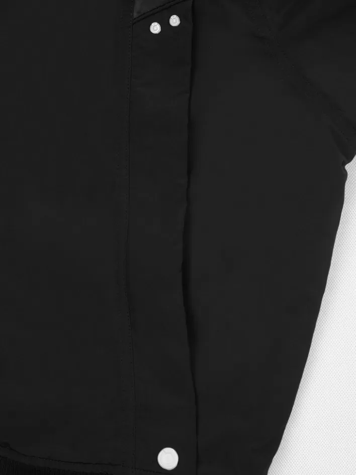 004__quilted_intervein_layered_bomber_jacket_13.webp Outlet C2H4 004 - Quilted Intervein Layered Bomber Jacket Techno Black