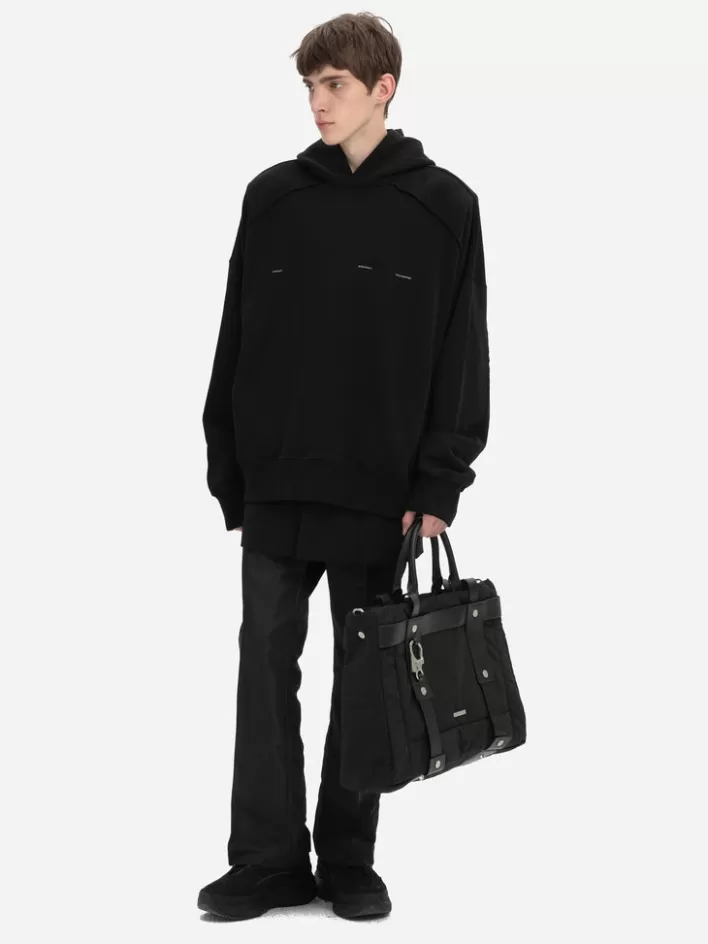 004__tech_nylon_padded_tote_bag_5.webp Flash Sale C2H4 004 - Tech Nylon Padded Tote Bag Vanward Black