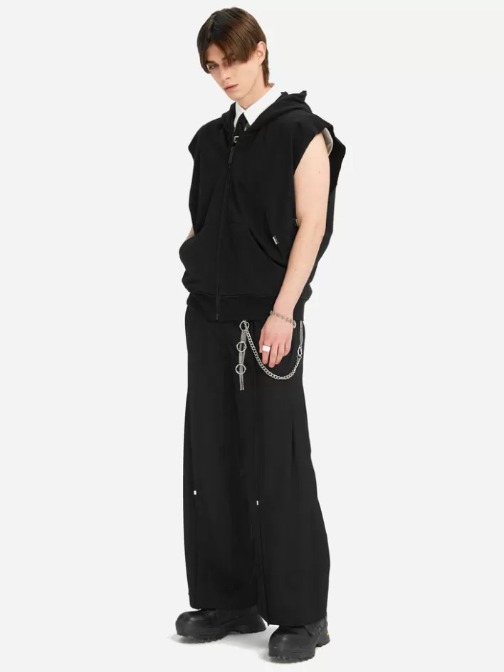 005__accumulation_sleeveless_hoodie_2.webp Outlet C2H4 005 - Accumulation Sleeveless Hoodie Faded Black