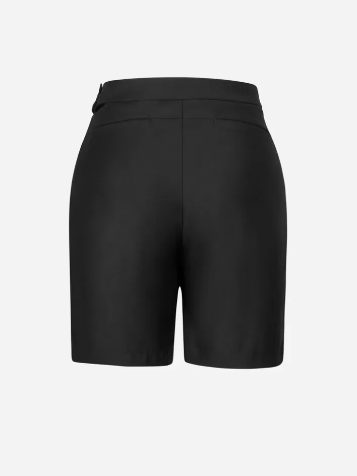 005__asymmetric_layered_shorts_5.webp Clearance C2H4 005 - Asymmetric Layered Shorts Solemn Black