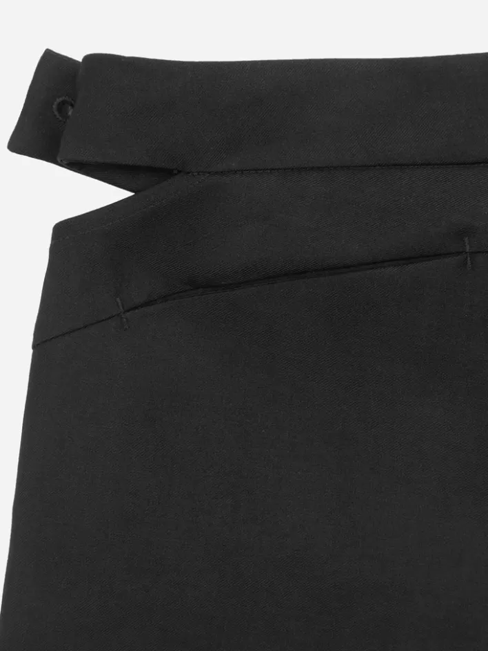 005__asymmetric_layered_shorts_8.webp Clearance C2H4 005 - Asymmetric Layered Shorts Solemn Black