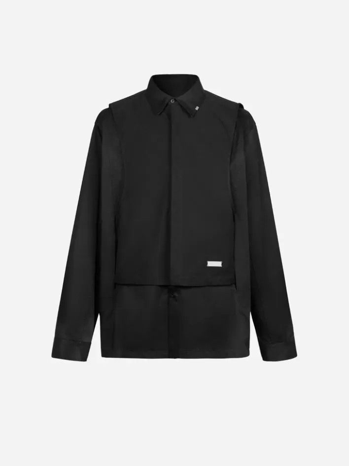 005__layered_two_pieces_shirt_4.webp Best Sale C2H4 005 - Layered Two Pieces Shirt Vanward Black
