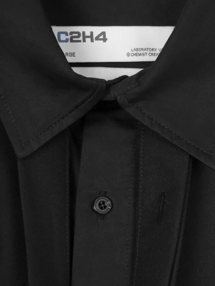 005__layered_two_pieces_shirt_6.webp Best Sale C2H4 005 - Layered Two Pieces Shirt Vanward Black
