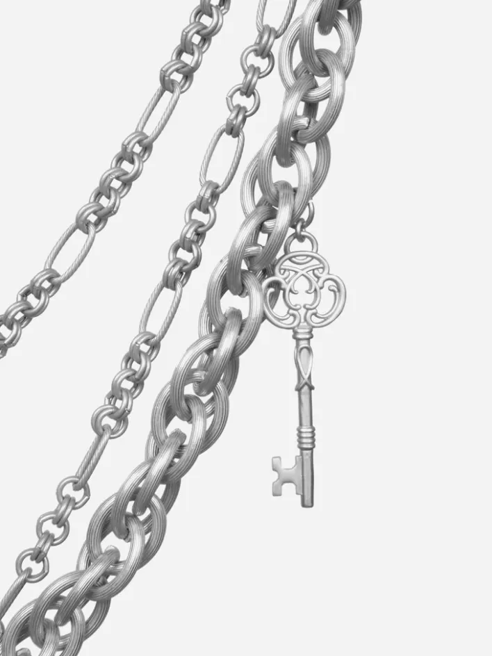 005__multi_combine_pants_chain_5.webp Outlet C2H4 005 - Multi Combine Pants Chain Metal Silver