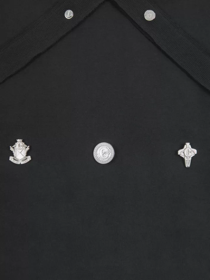 Best Sale C2H4 005 - Stagger Bandage Sweat Vest Vanward Black