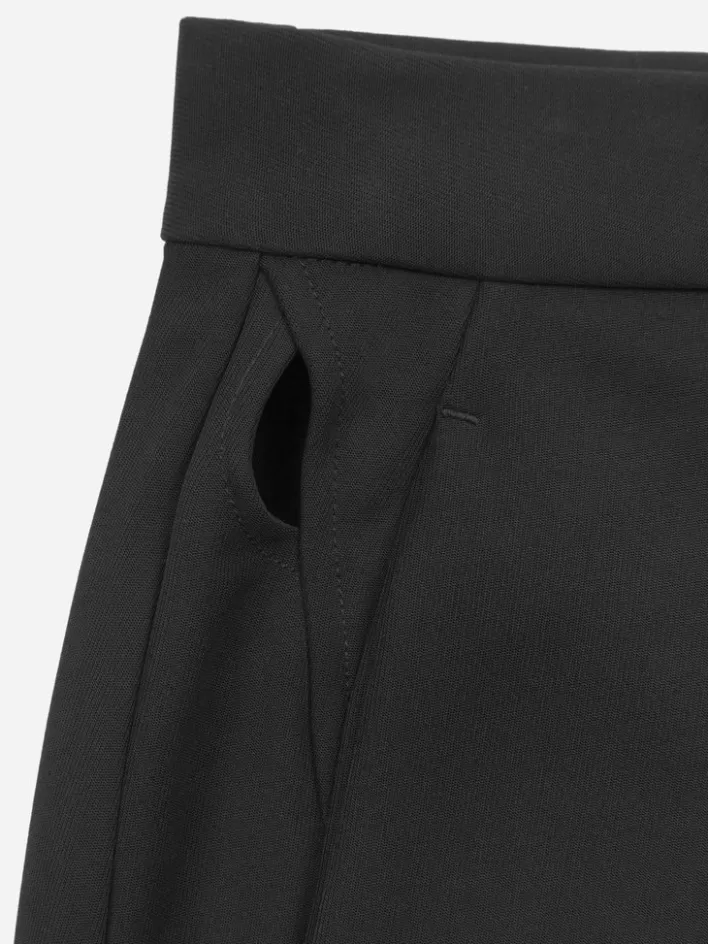 005__streamline_arc_cutout_trousers_7.webp Clearance C2H4 005 - Streamline Arc Cut-Out Trousers Solemn Black