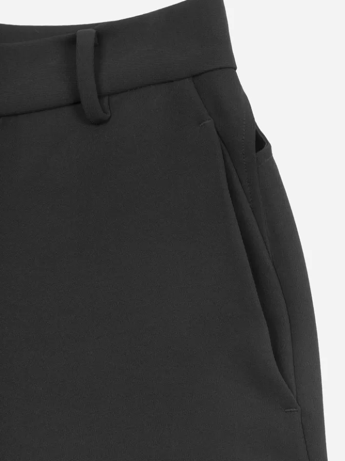 005__streamline_arc_cutout_trousers_9.webp Clearance C2H4 005 - Streamline Arc Cut-Out Trousers Solemn Black