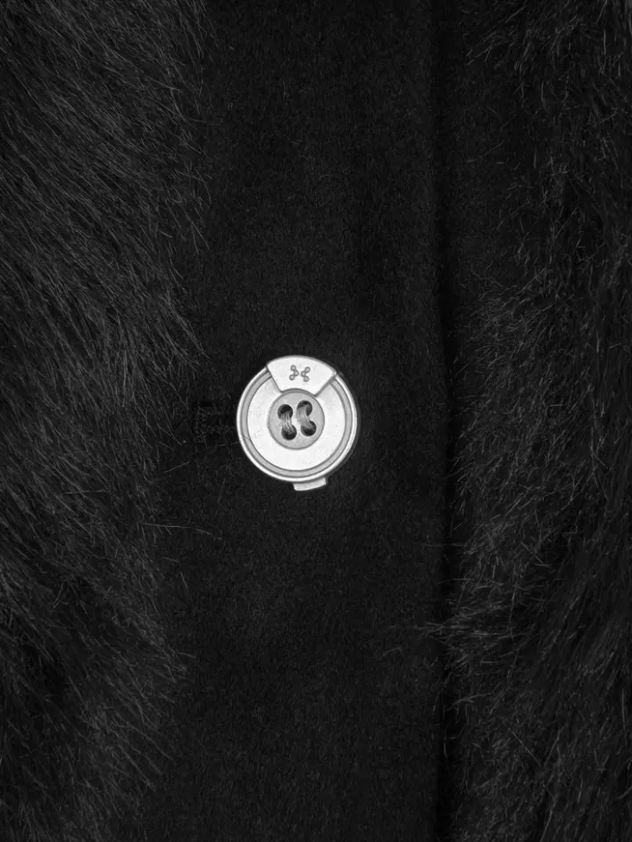 006__arch_paneled_fur_jacket_10.webp Sale C2H4 006 - Arch Paneled Fur Jacket Fuzzy Black