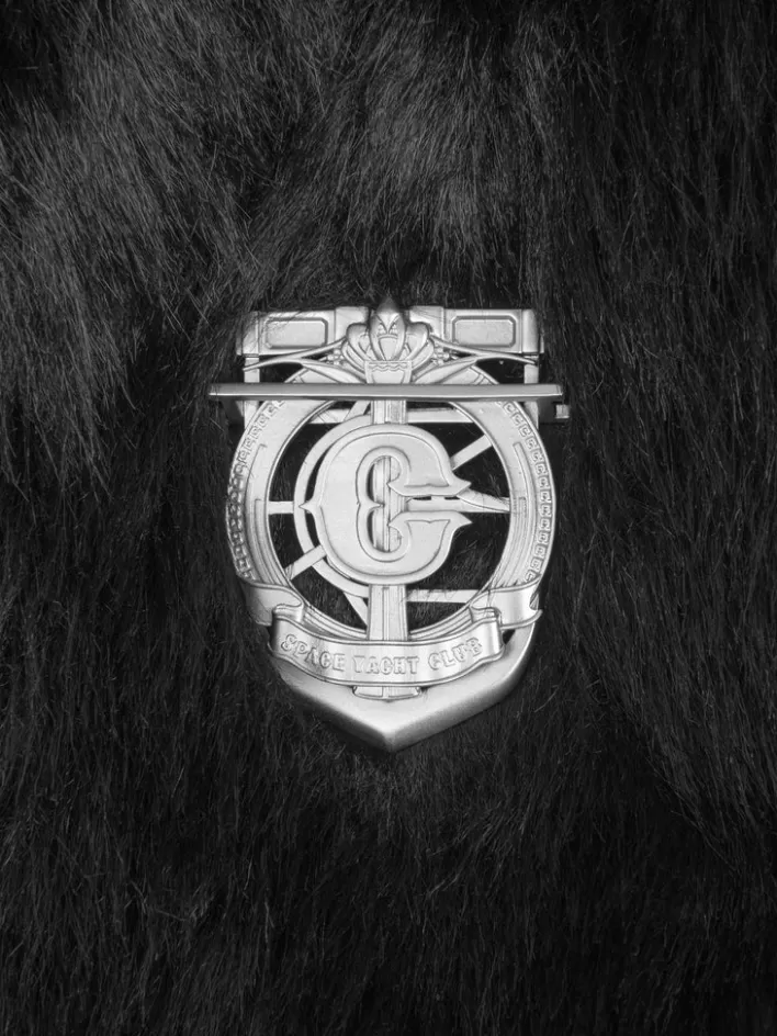 006__arch_paneled_fur_jacket_7.webp Sale C2H4 006 - Arch Paneled Fur Jacket Fuzzy Black