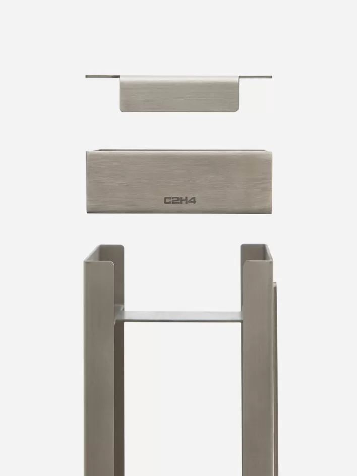 006__at2_floor_ashtray_6.webp New C2H4 006 - At-2 Floor Ashtray Silver