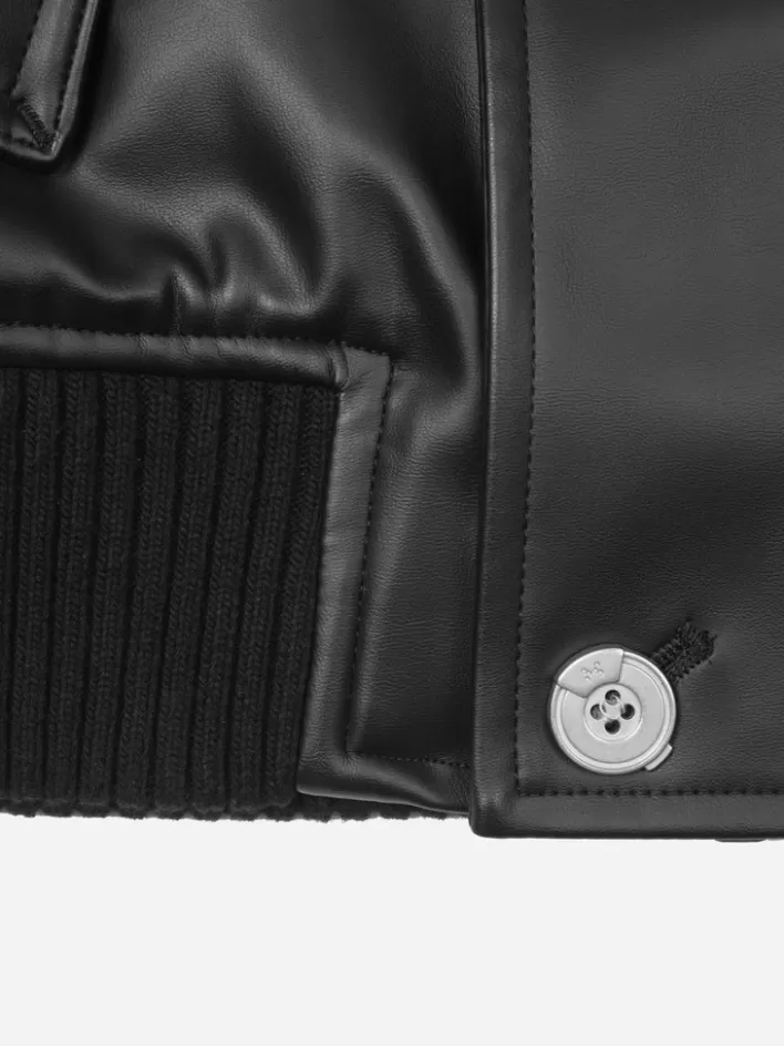 006__streamline_arch_panelled_bomber_jacket_11.webp Fashion C2H4 006 - Streamline Arch Panelled Bomber Jacket Black