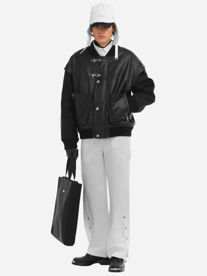 006__streamline_arch_panelled_bomber_jacket_2.webp Fashion C2H4 006 - Streamline Arch Panelled Bomber Jacket Black