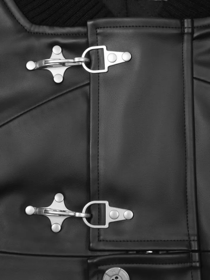 006__streamline_arch_panelled_bomber_jacket_6.webp Fashion C2H4 006 - Streamline Arch Panelled Bomber Jacket Black