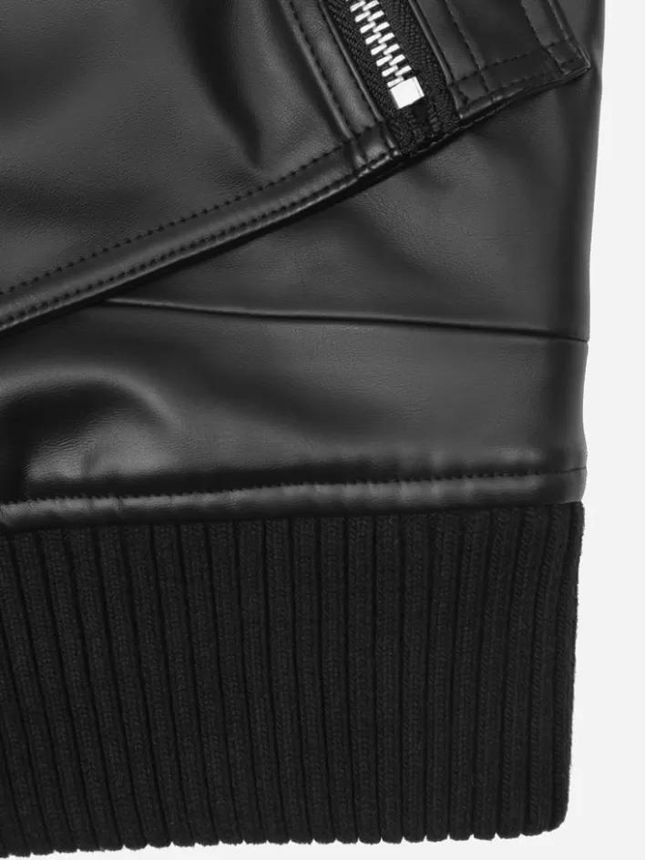 006__streamline_arch_panelled_bomber_jacket_9.webp Fashion C2H4 006 - Streamline Arch Panelled Bomber Jacket Black