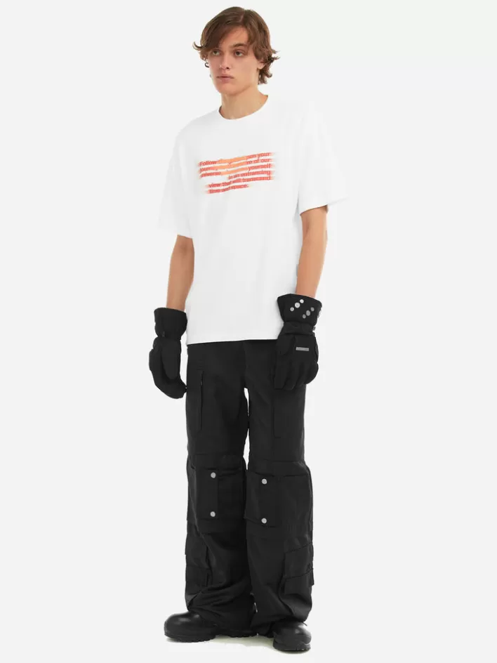 006__voyage_guideline_tshirt_3.webp Online C2H4 006 - "Voyage Guideline" T-Shirt White