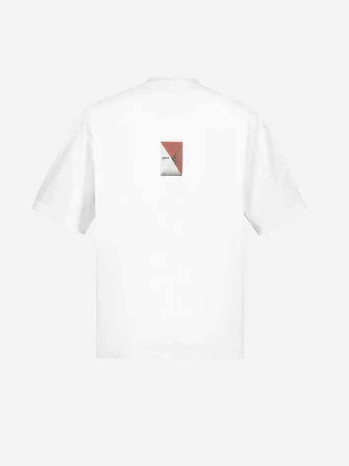 006__voyage_guideline_tshirt_5.webp Online C2H4 006 - "Voyage Guideline" T-Shirt White