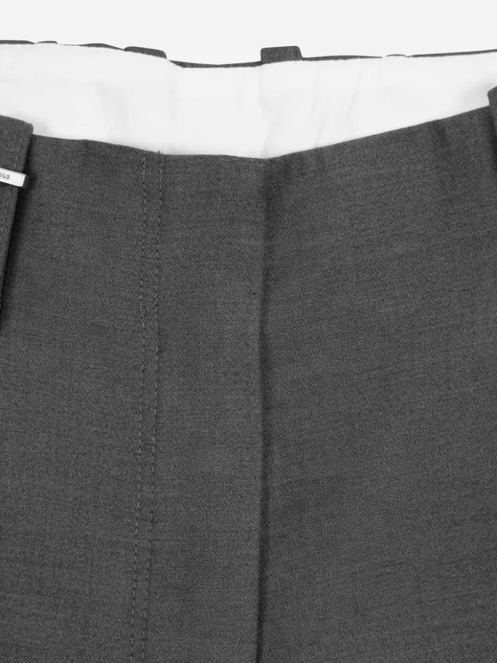 007__c_perriand_pleated_waistless_shorts_6.webp Shop C2H4 007 - C. Perriand Pleated Waistless Shorts Gray