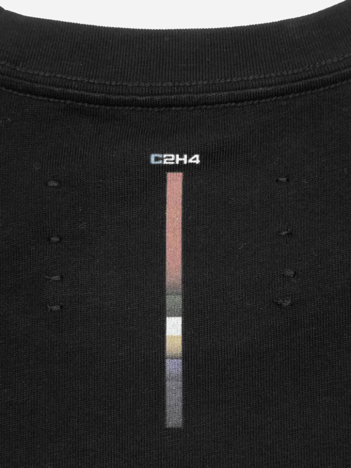 Outlet C2H4 007 - Sound Of Colors T-Shirt Black