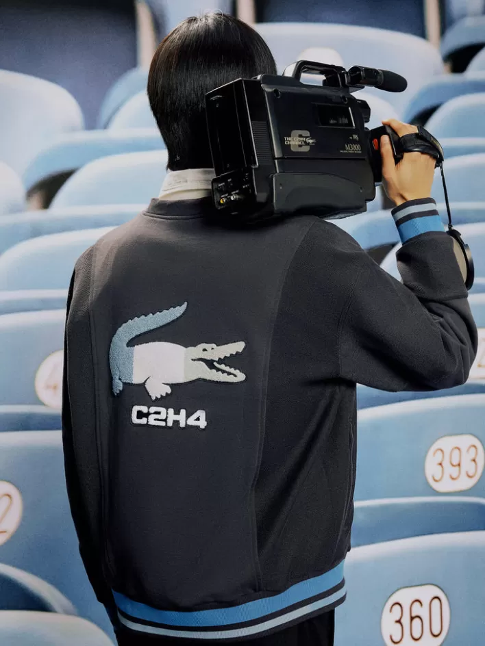 c2h4_x_lacoste_paneled_applique_insideout_crewneck_5.webp Flash Sale C2H4 X Lacoste Paneled Applique Inside-Out Crewneck Dark Gray