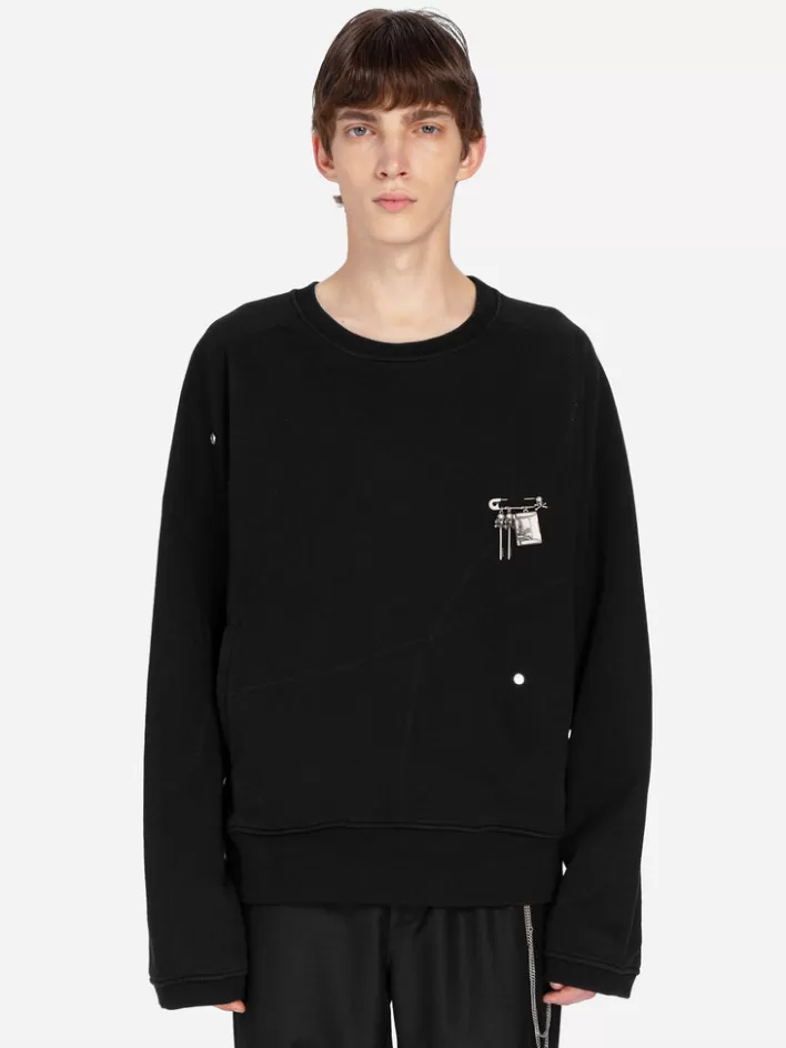 Hot C2H4 ® X Mastermind Japan X Mmj Applique Logo Crewneck Black