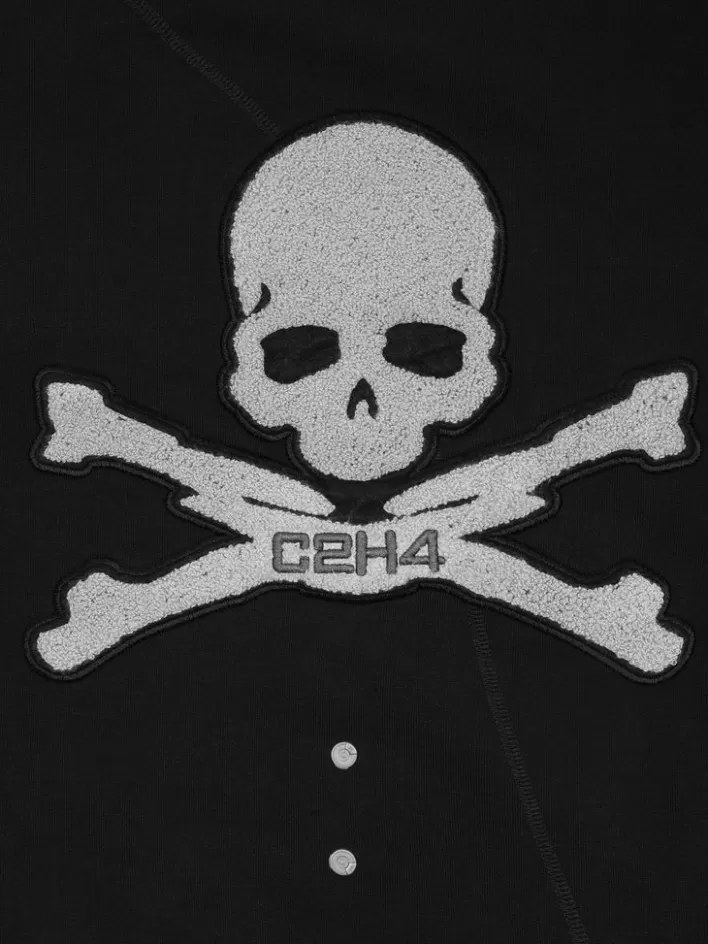 Hot C2H4 ® X Mastermind Japan X Mmj Applique Logo Crewneck Black