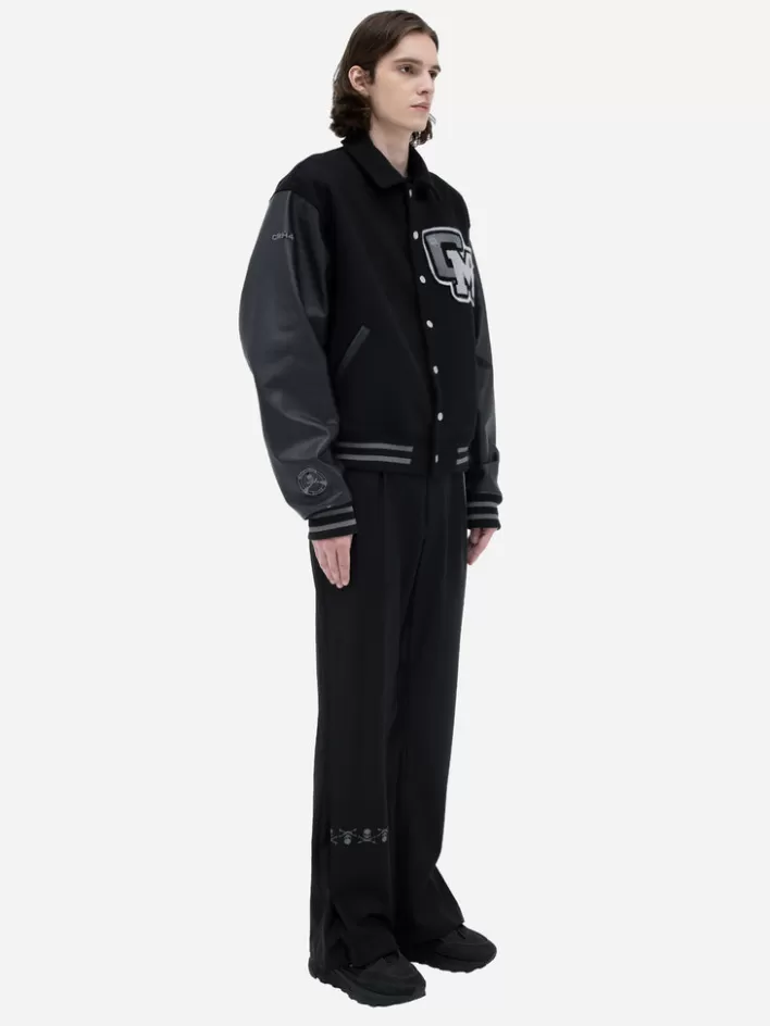 c2h4_x_mastermind_japan_cmastermind_applique_baseball_jacket_2.webp Online C2H4 ® X Mastermind Japan "C-Mastermind" Applique Baseball Jacket Black