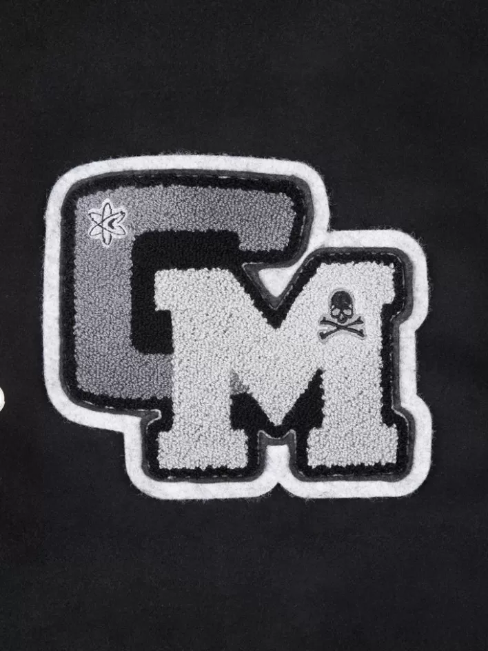 c2h4_x_mastermind_japan_cmastermind_applique_baseball_jacket_8.webp Online C2H4 ® X Mastermind Japan "C-Mastermind" Applique Baseball Jacket Black