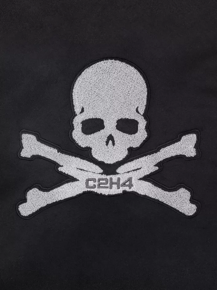 c2h4_x_mastermind_japan_cmastermind_applique_baseball_jacket_9.webp Online C2H4 ® X Mastermind Japan "C-Mastermind" Applique Baseball Jacket Black