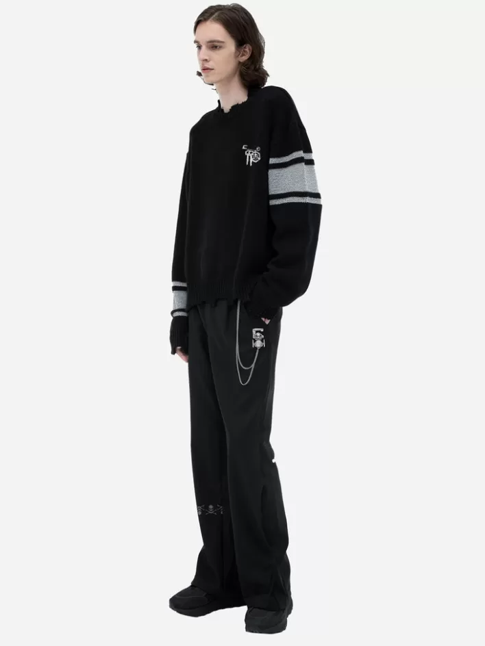 c2h4_x_mastermind_japan_cmastermind_reflective_knit_sweater_3.webp New C2H4 ® X Mastermind Japan "C-Mastermind" Reflective Knit Sweater Black