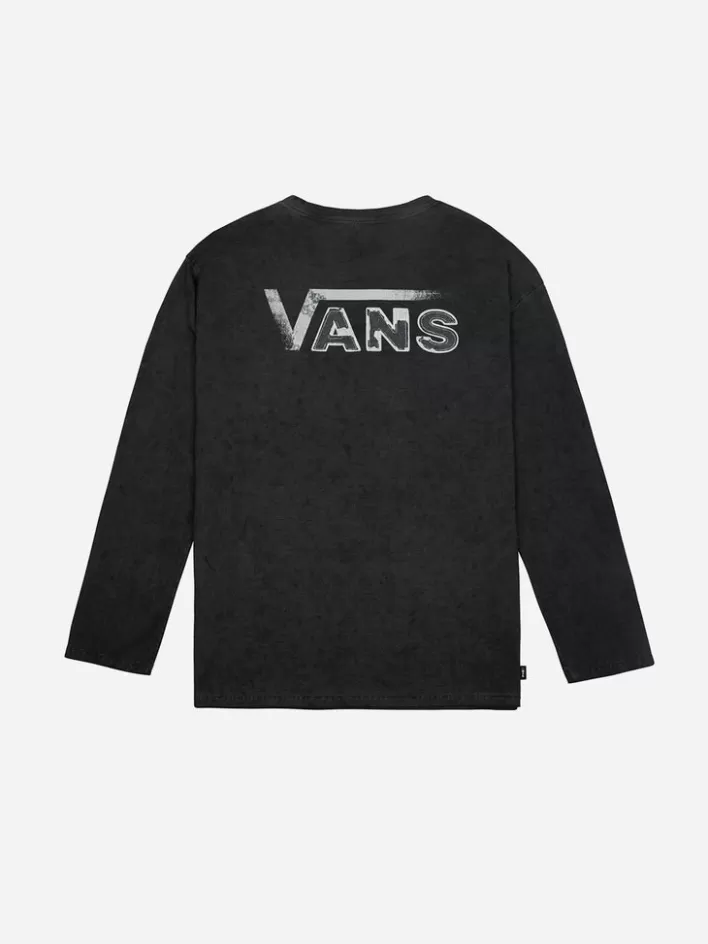 Hot C2H4 ® X Vans Vol.2 Off The Wall Trendy Long Sleeve Tee Dark Grey