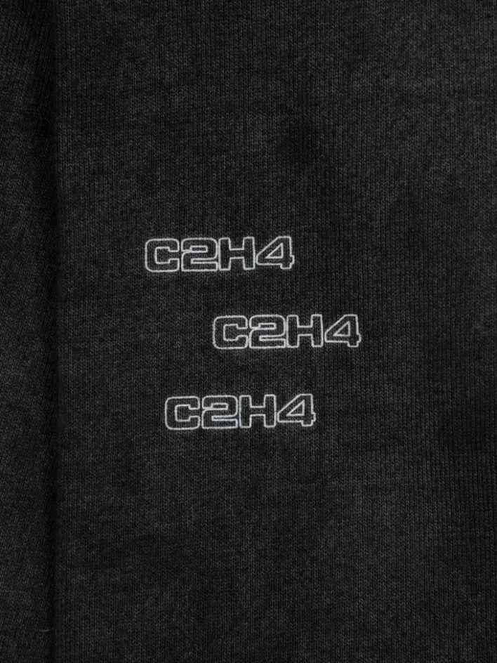 Hot C2H4 ® X Vans Vol.2 Off The Wall Trendy Long Sleeve Tee Dark Grey